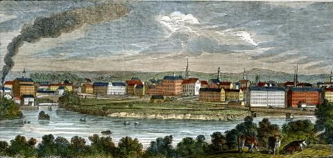 View of Lowell, Mass