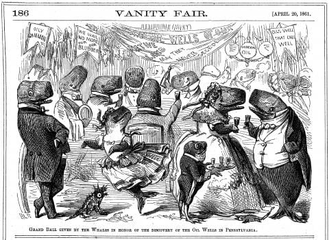 Grand Ball Given by the Whales 1861