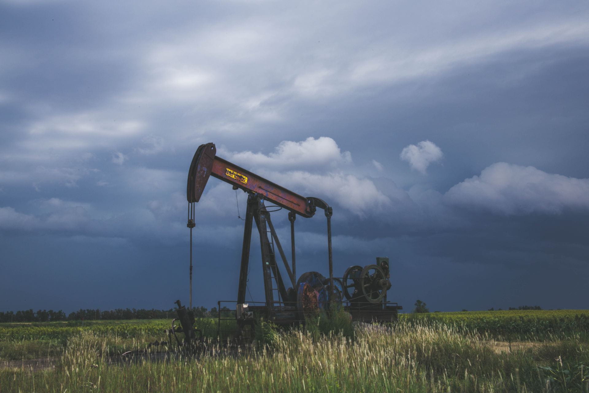 Oil derrick, Kansas
