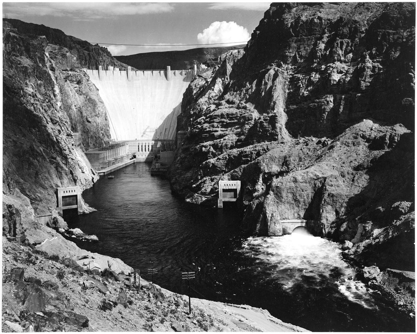 Ansel Adams, Boulder Dam, 1941.