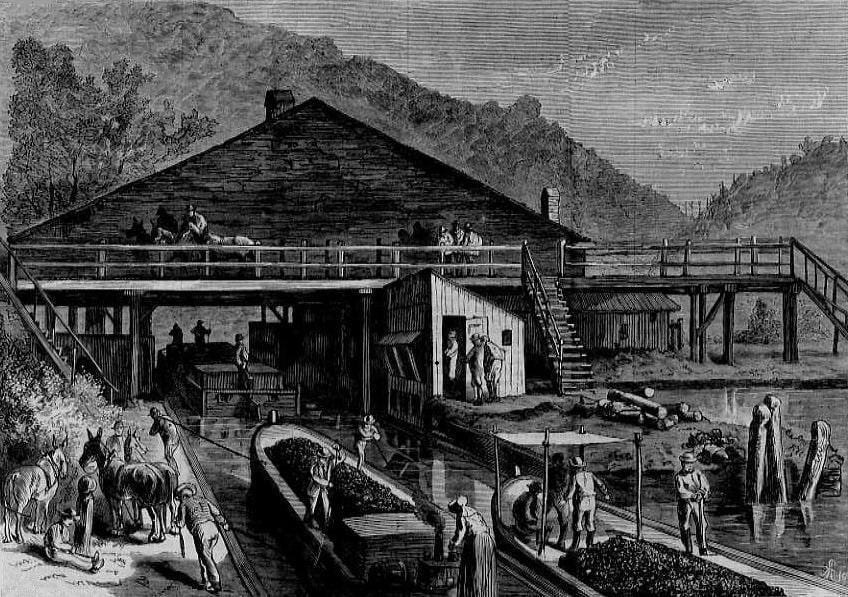 Lehigh Canal, 1873
